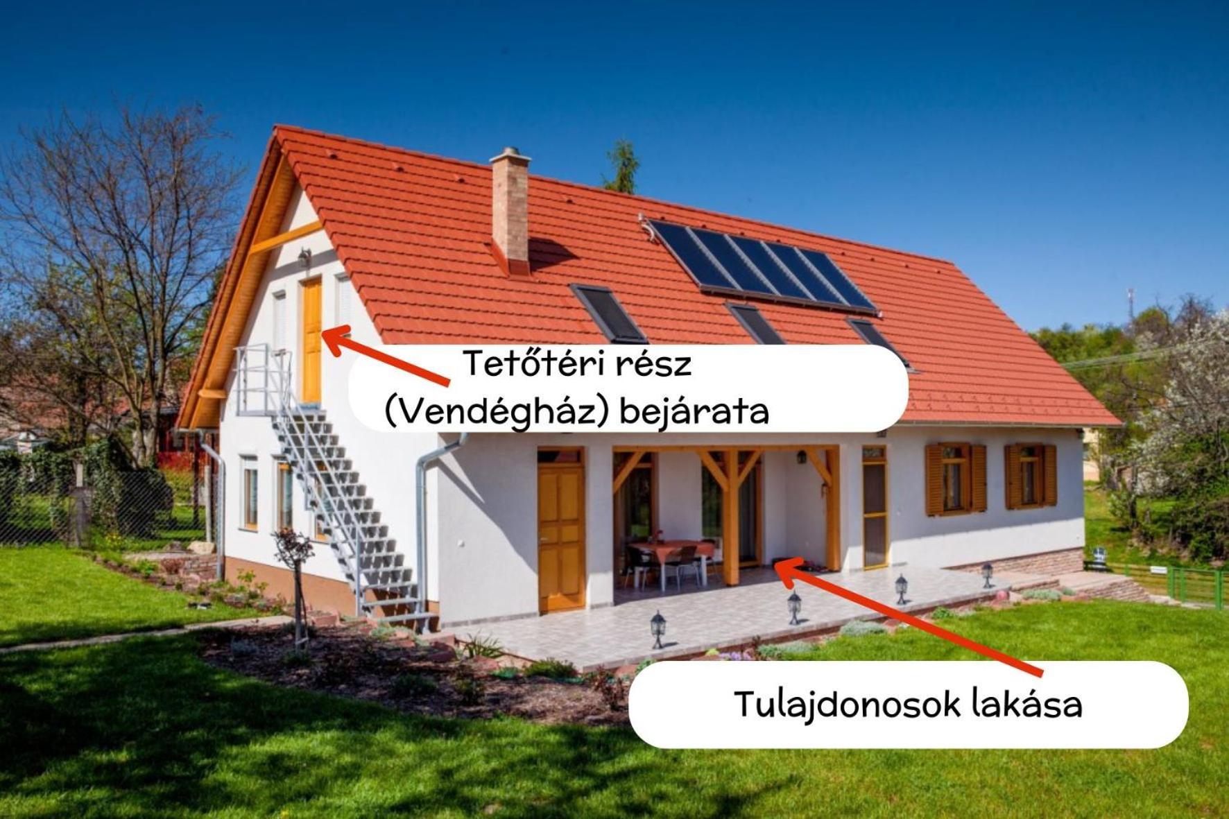 Rozmaring Vendégház Zengővárkony Exterior foto